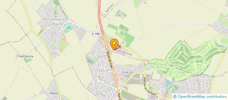 localisation de l'entreprise MARY MOTO  BIEVILLE-BEUVILLE