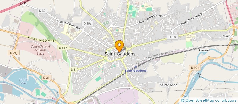 localisation de l'entreprise MARY-NO à SAINT-GAUDENS