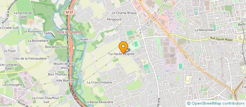 localisation de l'entreprise MARY POP GE  SAINT-CYR-SUR-LOIRE