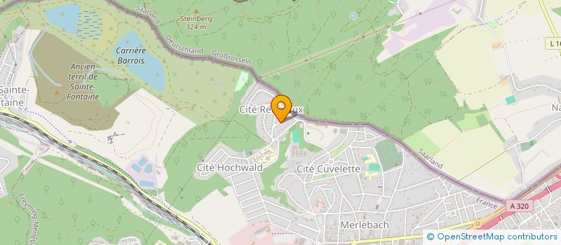 localisation de l'entreprise MARY READ ET LES PIRATES  FREYMING-MERLEBACH