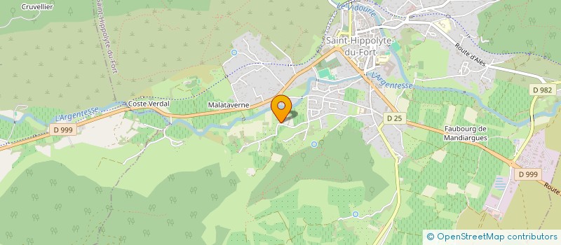 localisation de l'entreprise MARY-SANDRE  SAINT-HIPPOLYTE-DU-FORT