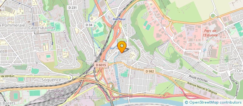 localisation de l'entreprise MARY SHOP  HARFLEUR