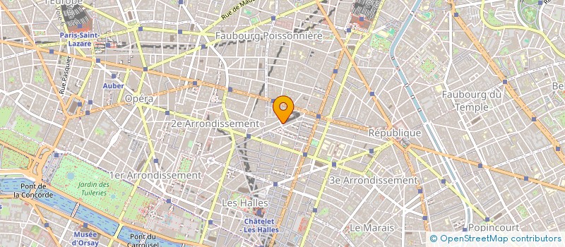 localisation de l'entreprise MARY TEX  PARIS