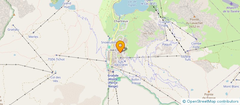 localisation de l'entreprise MARYAC  TIGNES