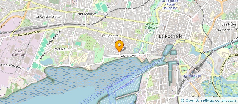 localisation de l'entreprise MARYAL 17  LA ROCHELLE