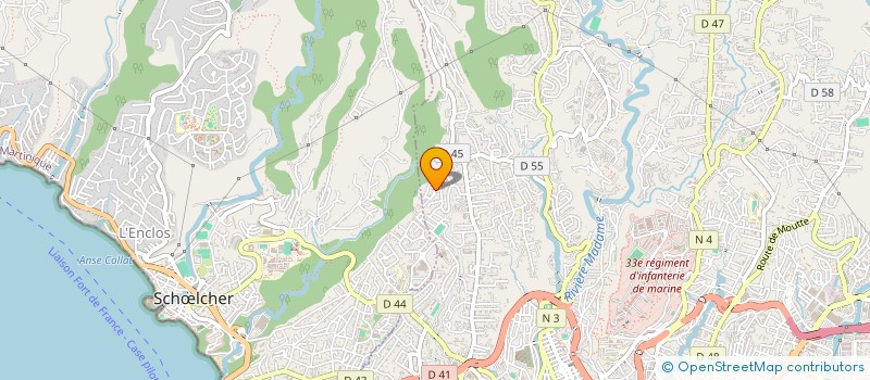 localisation de l'entreprise MARYAMI  FORT-DE-FRANCE