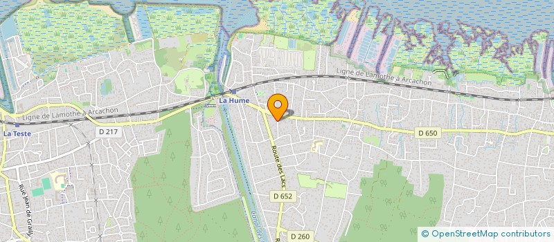 localisation de l'entreprise MARYAN  GUJAN-MESTRAS