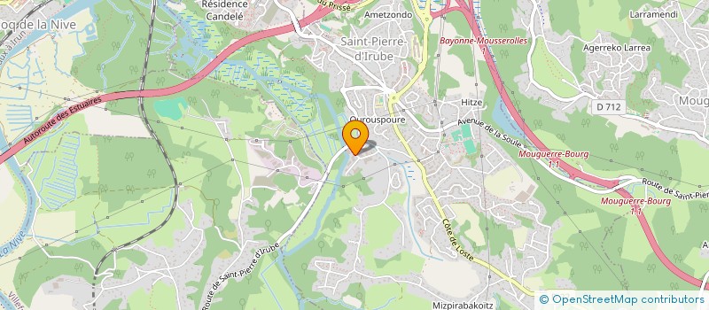 localisation de l'entreprise MARYANNE  SAINT-PIERRE-D'IRUBE