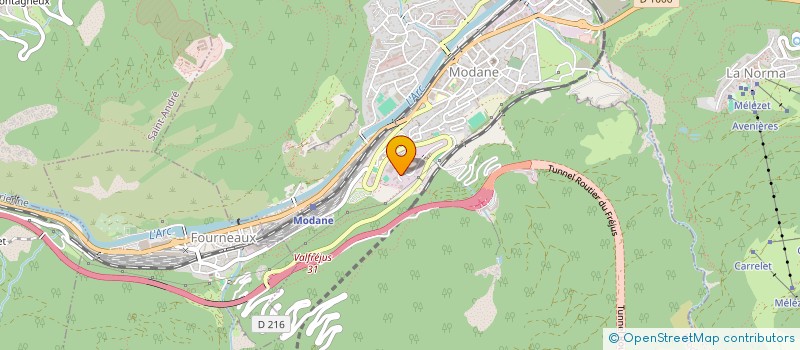 localisation de l'entreprise MARYCE  VAL-CENIS