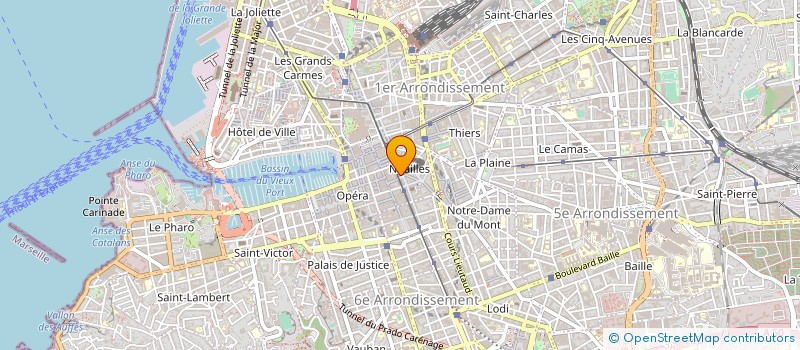 localisation de l'entreprise MARYCHARLES à MARSEILLE