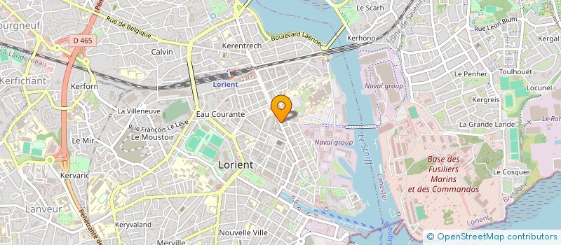 localisation de l'entreprise MARYCIA  LORIENT