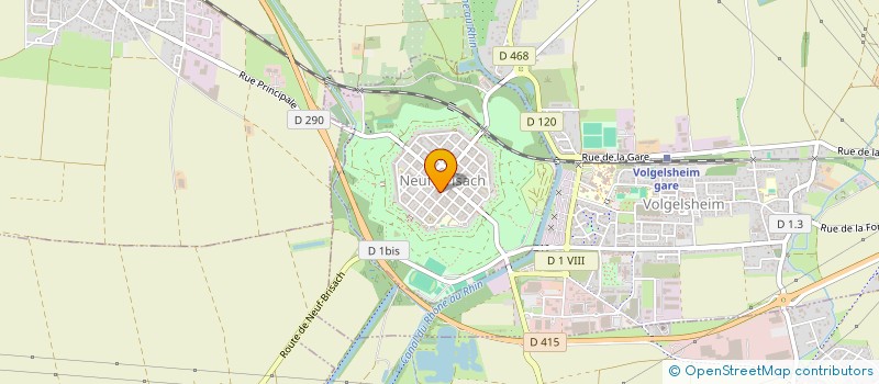 localisation de l'entreprise MARYDIS  NEUF-BRISACH