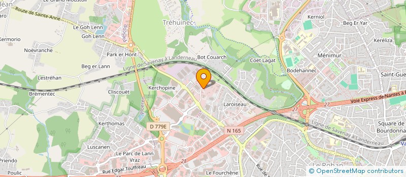 localisation de l'entreprise MARYDONNE à VANNES