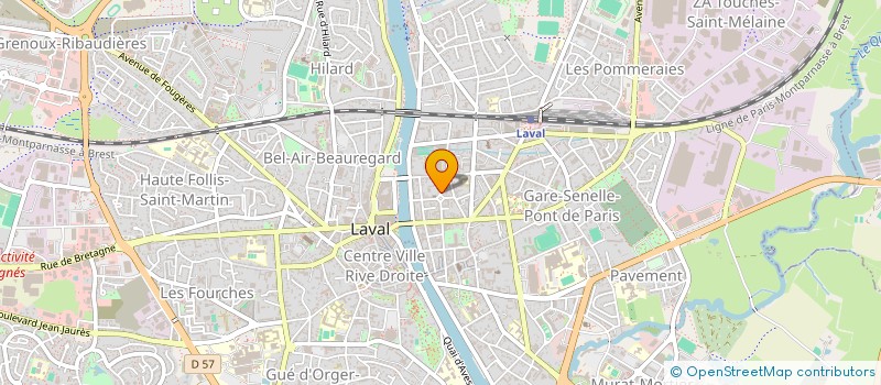 localisation de l'entreprise MARYHESP à LAVAL
