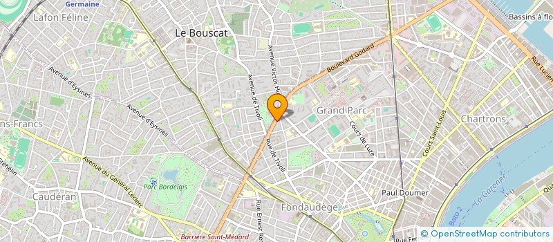 localisation de l'entreprise MARYLENE  BORDEAUX