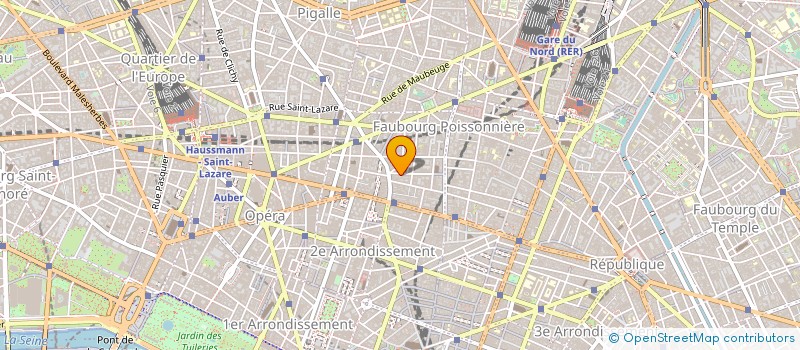localisation de l'entreprise MARYLIN AGENCY à PARIS