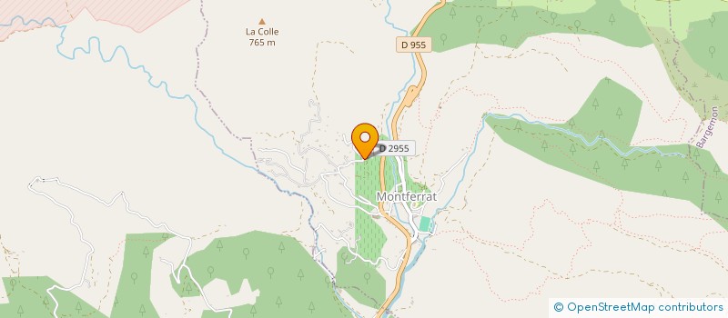 localisation de l'entreprise MARYLINE  MONTFERRAT