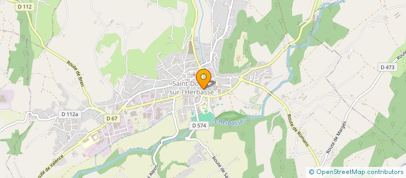 localisation de l'entreprise MARYLINE LANG à SAINT-DONAT-SUR-L'HERBASSE