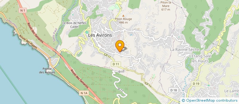 localisation de l'entreprise MARYLO  LES AVIRONS