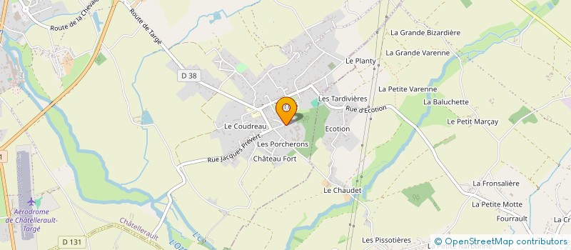 localisation de l'entreprise MARYLOU à CHATELLERAULT