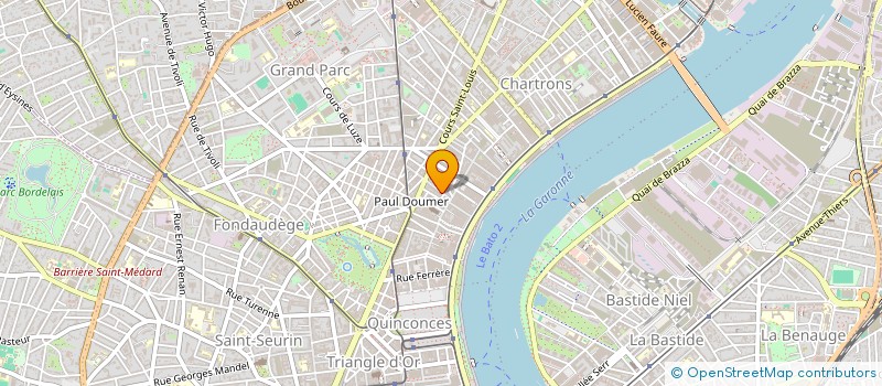 localisation de l'entreprise MARYLOU FAURE LTD  BORDEAUX