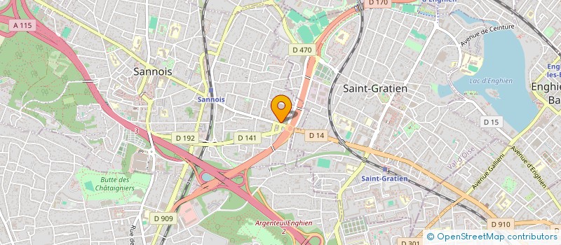 localisation de l'entreprise MARYMARKANN  SANNOIS