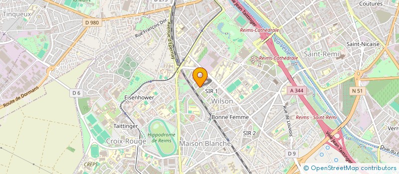 localisation de l'entreprise MARYN SOFT HOLDING  REIMS