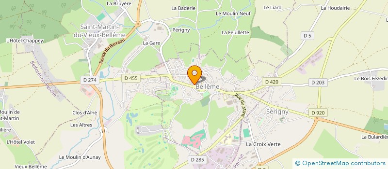 localisation de l'entreprise MARYNA LABEDZ à BELLEME