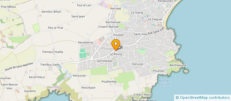 localisation de l'entreprise MARYNE  PLOUGONVELIN