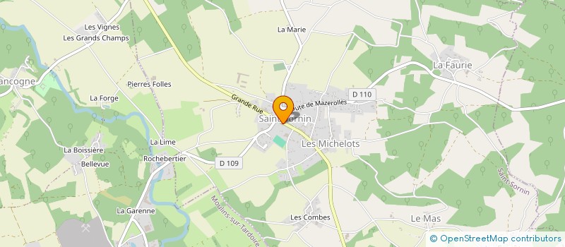 localisation de l'entreprise MARYNICO  SAINT-SORNIN