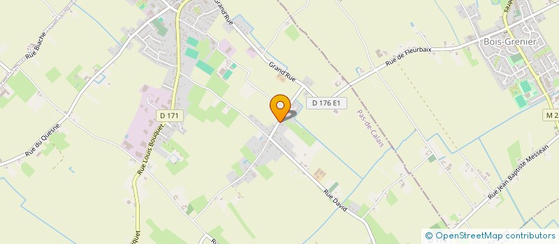 localisation de l'entreprise MARYNOT INVEST  FLEURBAIX