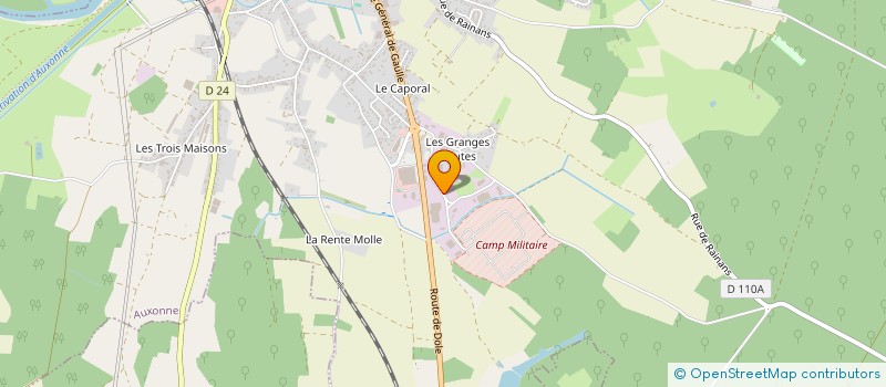 localisation de l'entreprise MARYODYCE  AUXONNE