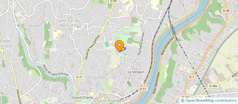 localisation de l'entreprise MARYONNAIS  SAINT-CYR-AU-MONT-D'OR