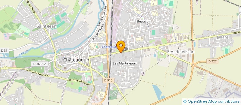 localisation de l'entreprise MARYOU à CHATEAUDUN