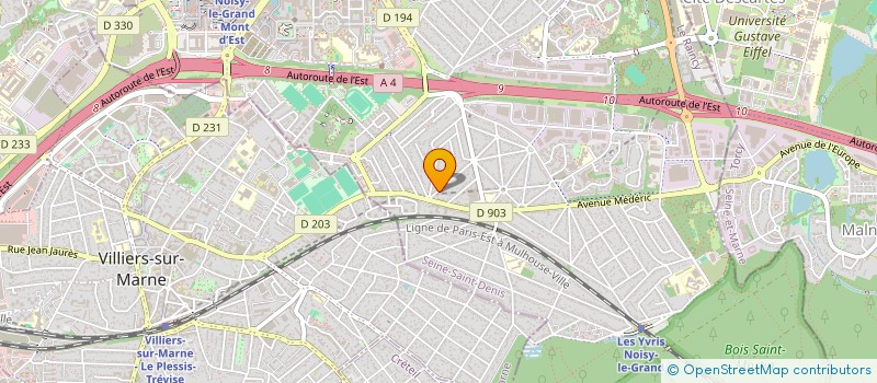 localisation de l'entreprise MARYSA PROPRETE  NOISY-LE-GRAND