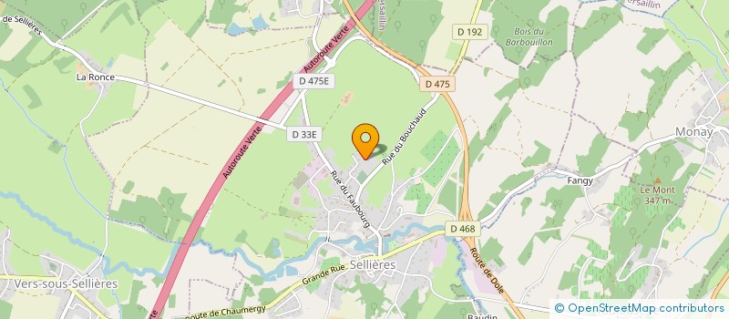 localisation de l'entreprise MARYSIL  SELLIERES