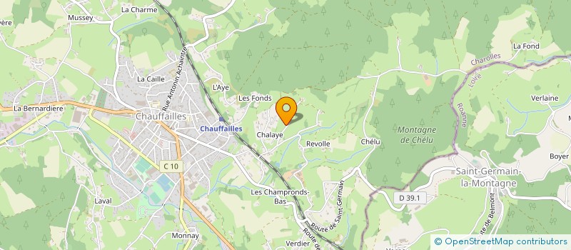 localisation de l'entreprise MARYSISTER LYSE  SAINT-IGNY-DE-ROCHE