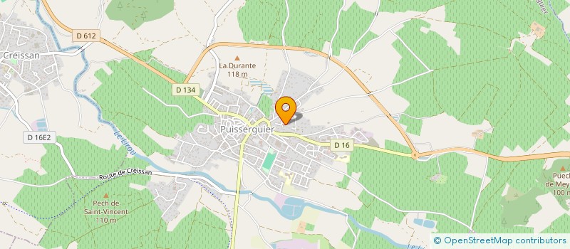 localisation de l'entreprise MARYSSA  PUISSERGUIER