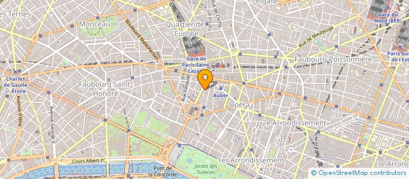 localisation de l'entreprise MARYVONNE MENDIZABAL  PARIS