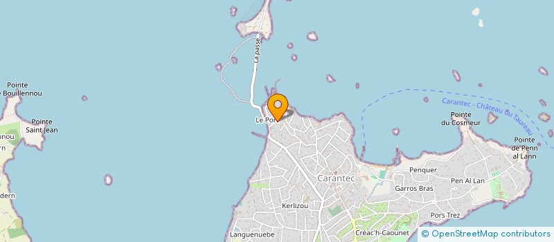 localisation de l'entreprise MARZAL IMMO  CARANTEC