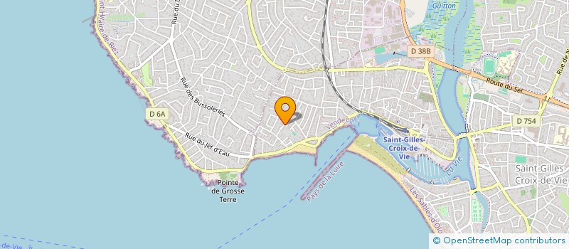 localisation de l'entreprise MARZEN SAS à SAINT-GILLES-CROIX-DE-VIE