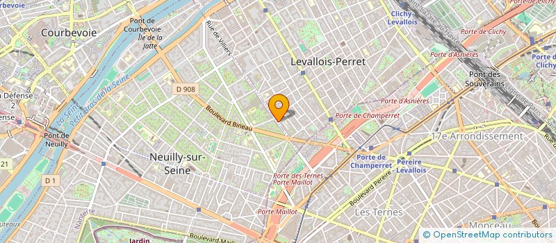 localisation de l'entreprise MARZO à LEVALLOIS-PERRET