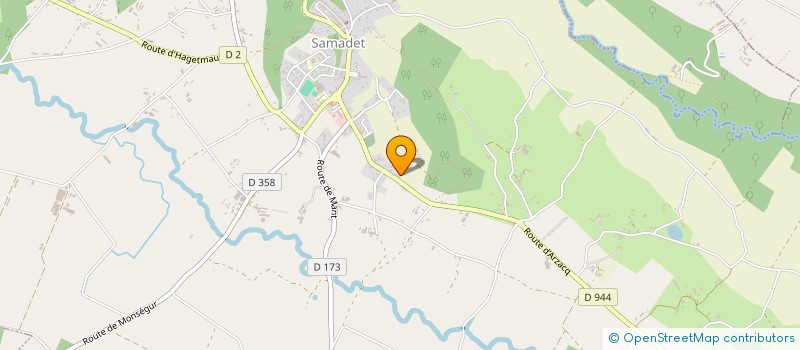 localisation de l'entreprise MARZOU  SAMADET