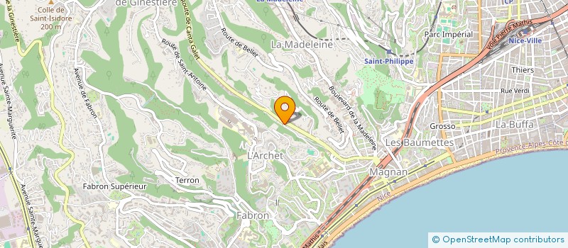localisation de l'entreprise MARZOUK à NICE