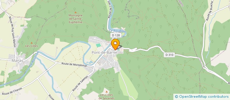 localisation de l'entreprise MARZOUK MACHINE  PONT-DE-BARRET