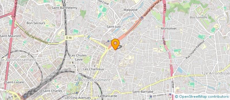 localisation de l'entreprise MAS 13  MARSEILLE
