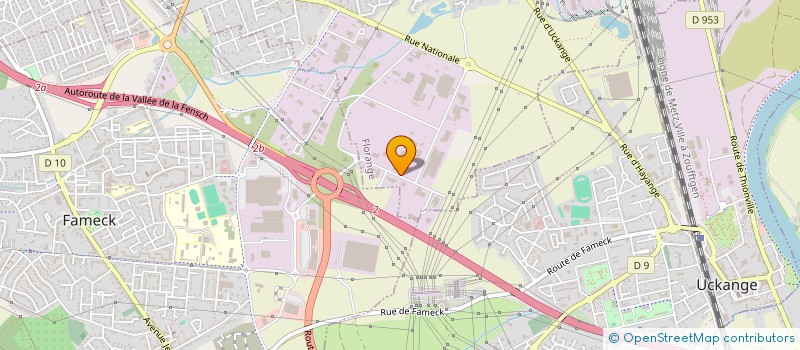 localisation de l'entreprise MAS  FLORANGE