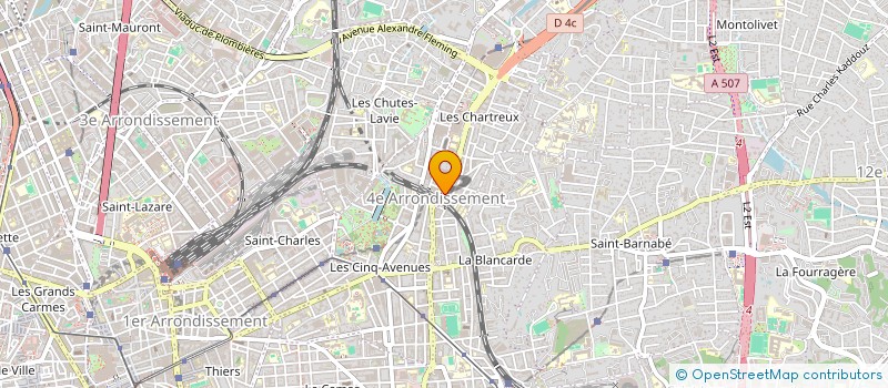 localisation de l'entreprise MAS à MARSEILLE 4EME