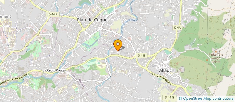localisation de l'entreprise MAS à ALLAUCH