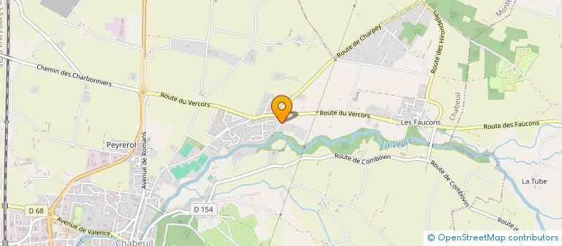 localisation de l'entreprise MAS à CHABEUIL